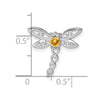 Gemstone & Diamond Dragonfly Chain Slides