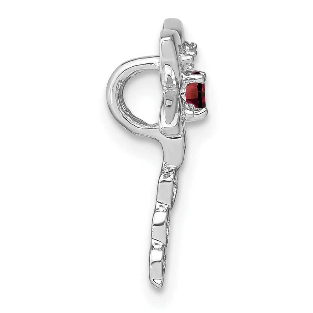 Gemstone & Diamond Dragonfly Chain Slides