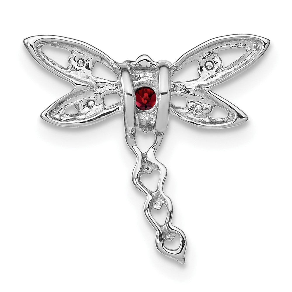 Gemstone & Diamond Dragonfly Chain Slides