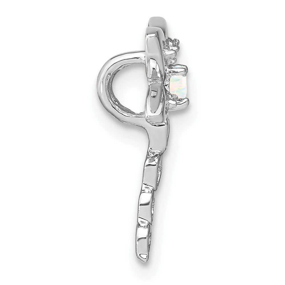 Gemstone & Diamond Dragonfly Chain Slides