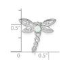 Gemstone & Diamond Dragonfly Chain Slides