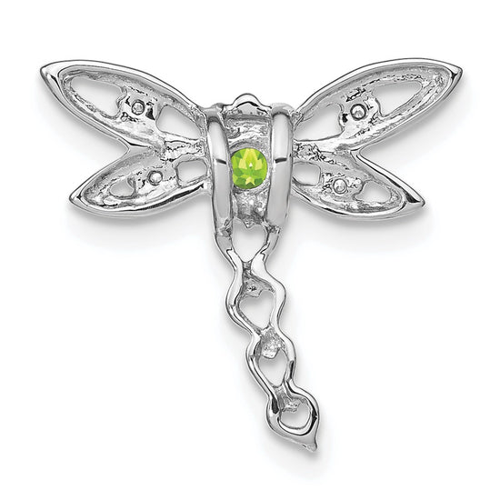 Gemstone & Diamond Dragonfly Chain Slides