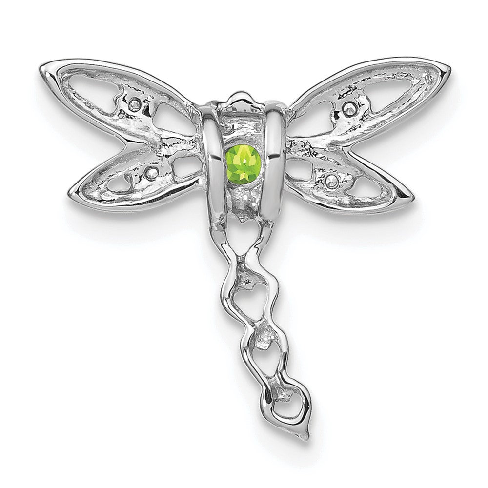 Gemstone & Diamond Dragonfly Chain Slides