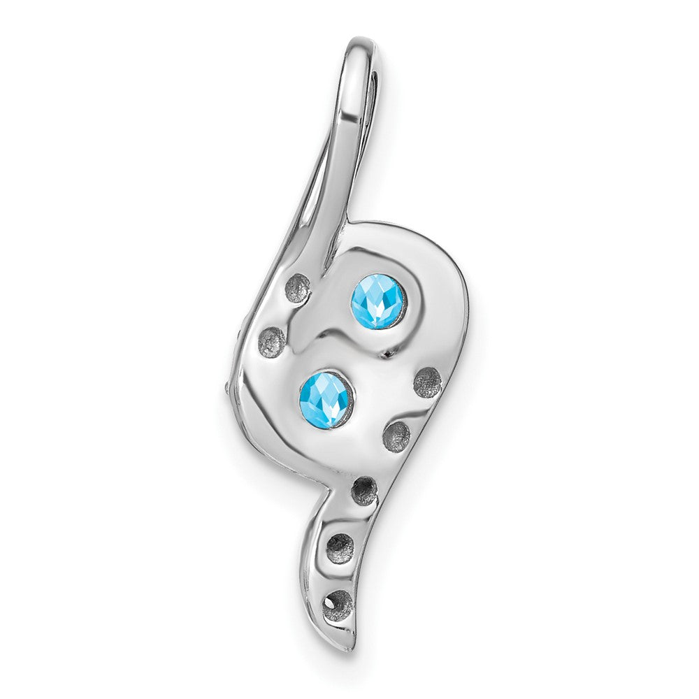 Round Gemstone & Diamond Pendants