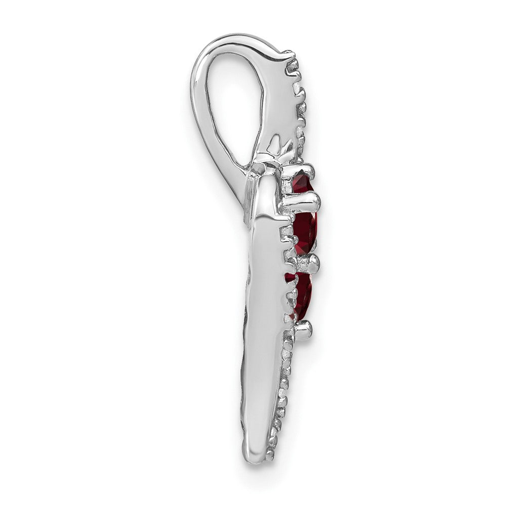 Round Gemstone & Diamond Pendants