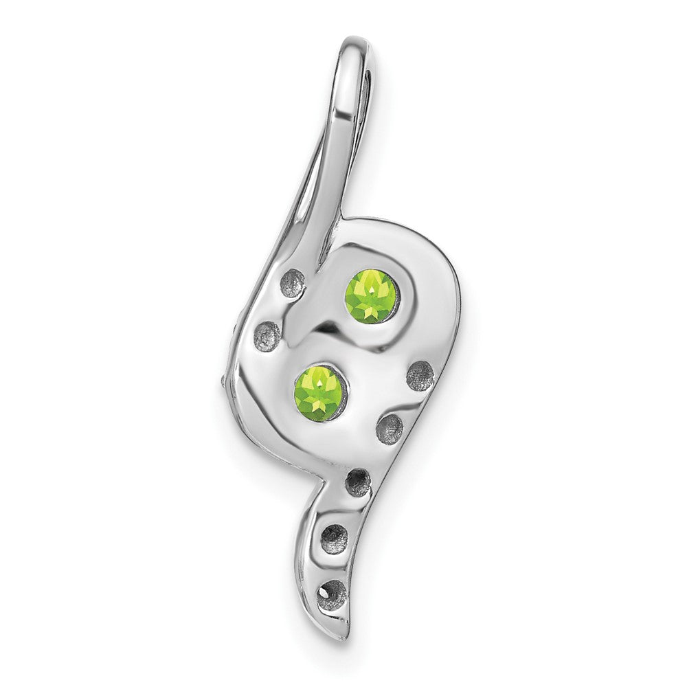Round Gemstone & Diamond Pendants