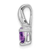 Trillion Gemstone and Diamond Pendants