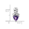 Trillion Gemstone and Diamond Pendants
