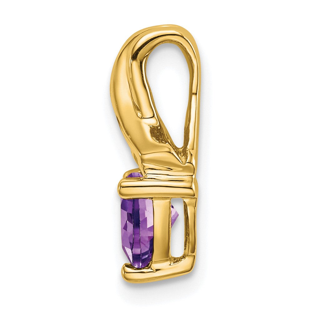 Trillion Gemstone and Diamond Pendants
