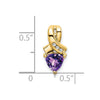 Trillion Gemstone and Diamond Pendants