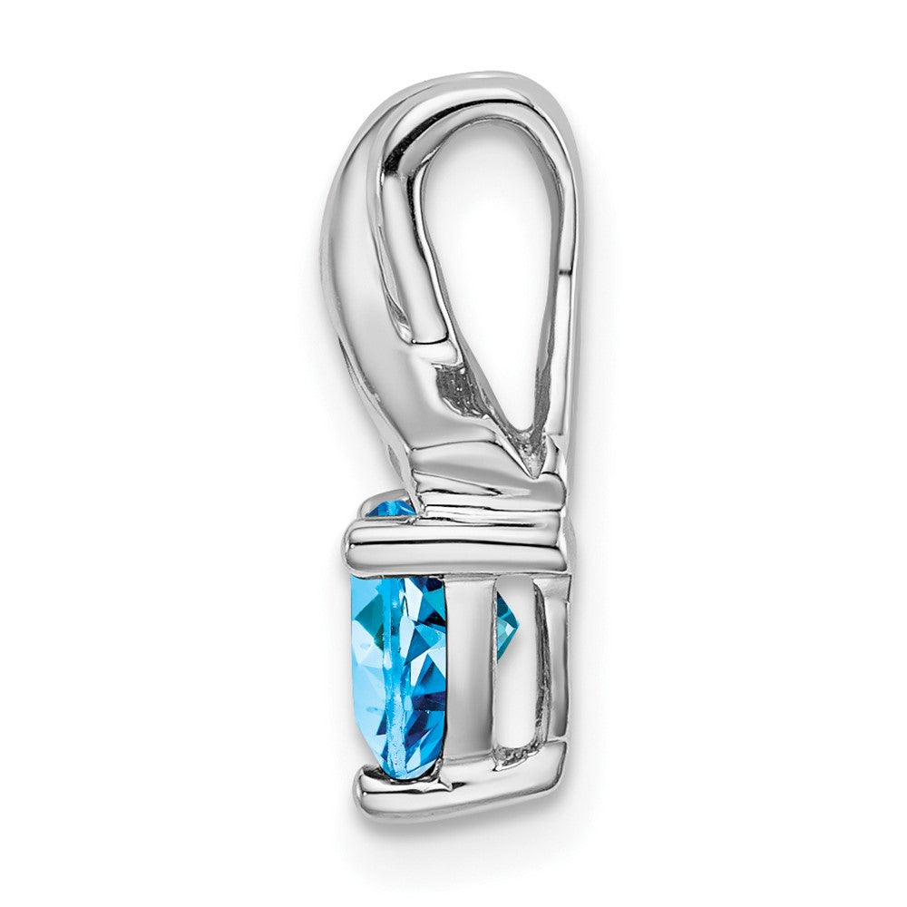 Trillion Gemstone and Diamond Pendants
