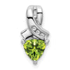 Trillion Gemstone and Diamond Pendants