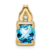 Gemstone and Diamond Pendants