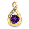 Gemstone and Diamond Pendants