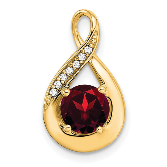 Gemstone and Diamond Pendants