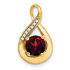 Gemstone and Diamond Pendants