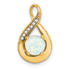 Gemstone and Diamond Pendants