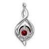 Gemstone and Diamond Pendants