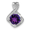 Gemstone and Diamond Pendants