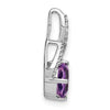 Cushion Gemstone & Diamond Pendants