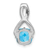 Cushion Gemstone & Diamond Pendants