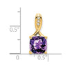 Gemstone and Diamond Pendants