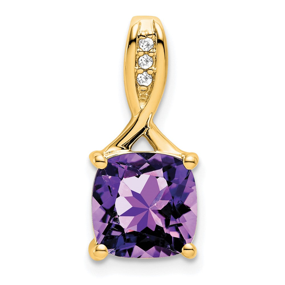 Gemstone and Diamond Pendants