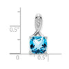 Gemstone and Diamond Pendants