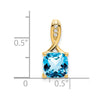 Gemstone and Diamond Pendants