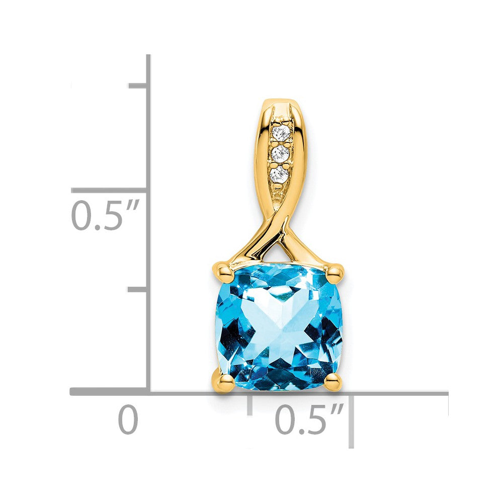 Gemstone and Diamond Pendants