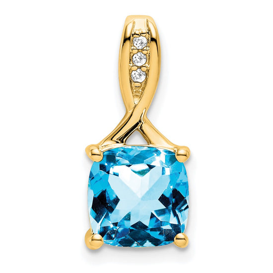Gemstone and Diamond Pendants