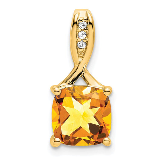Gemstone and Diamond Pendants