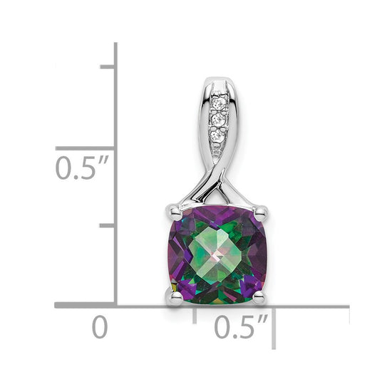 Gemstone and Diamond Pendants