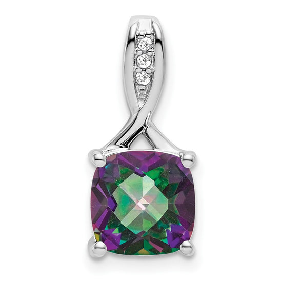Gemstone and Diamond Pendants