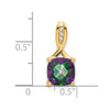 Gemstone and Diamond Pendants
