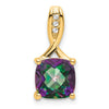 Gemstone and Diamond Pendants