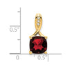 Gemstone and Diamond Pendants
