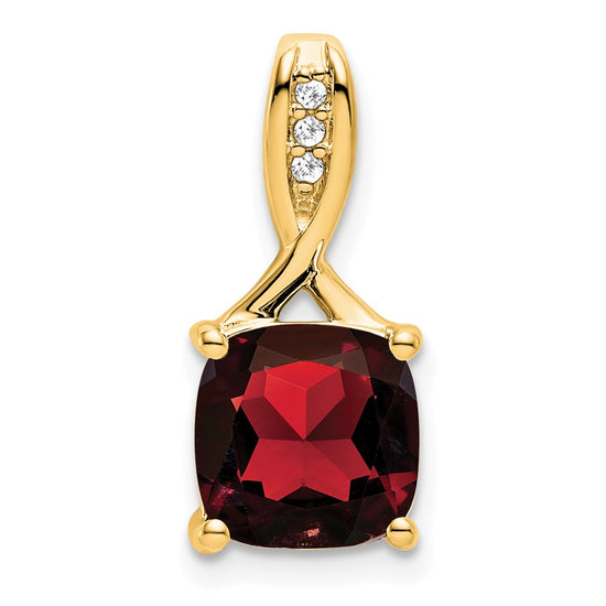 Gemstone and Diamond Pendants