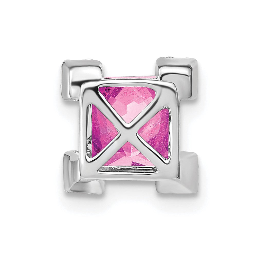Princess Gemstone and Diamond Chain Slides