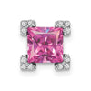 Princess Gemstone and Diamond Chain Slides