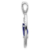 Marquise Gemstone and Diamond Pendants