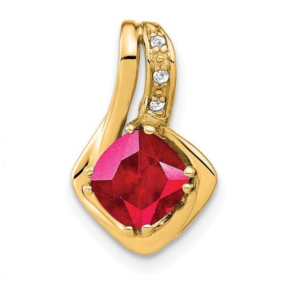 Gemstone and Diamond Pendants