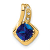 Gemstone and Diamond Pendants