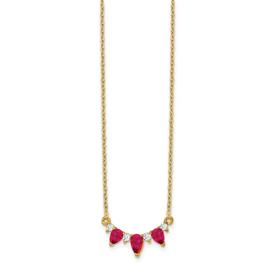 Gemstone & Diamond Necklaces