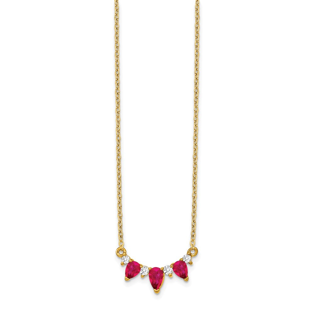 Gemstone & Diamond Necklaces