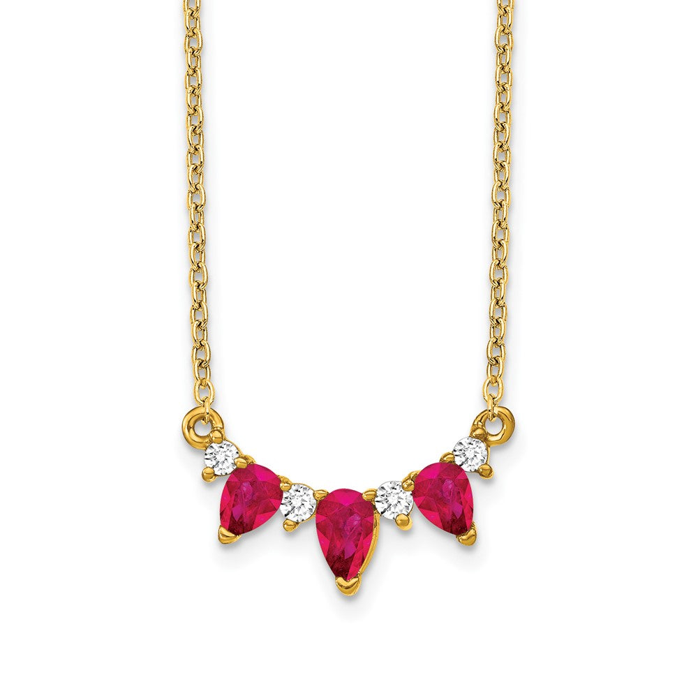 Gemstone & Diamond Necklaces
