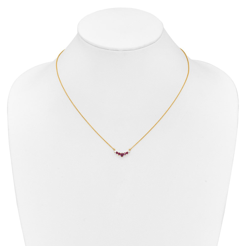 Gemstone & Diamond Necklaces