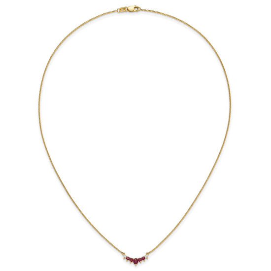 Gemstone & Diamond Necklaces