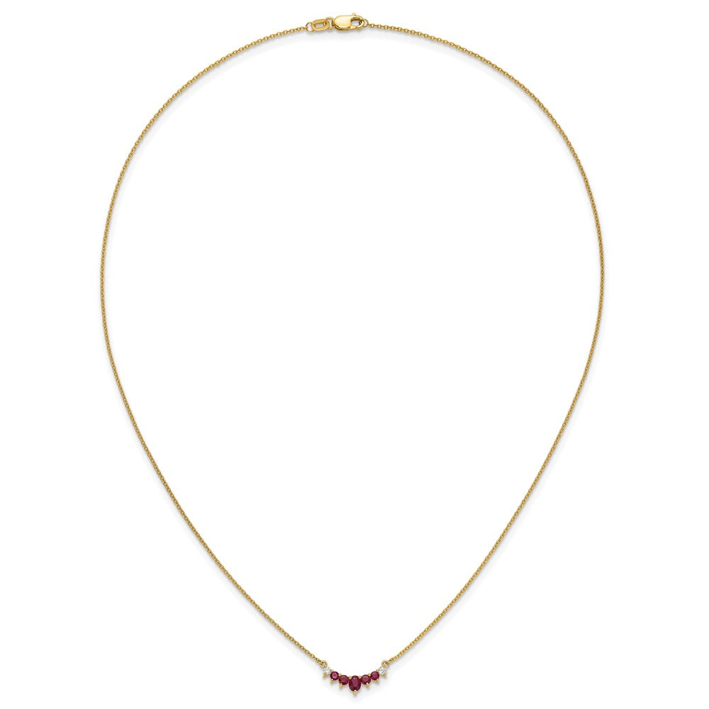 Gemstone & Diamond Necklaces