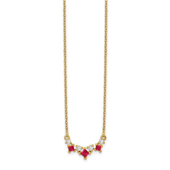 Gemstone & Diamond Necklaces